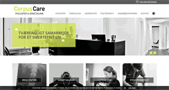 Desktop Screenshot of corpuscare.dk